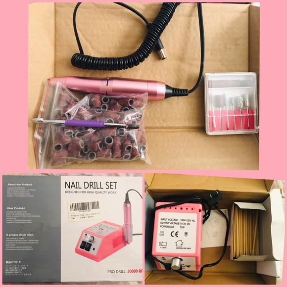 Portable Nail Drill Machine Manicure Nail Kit - Picture 3 of 4
